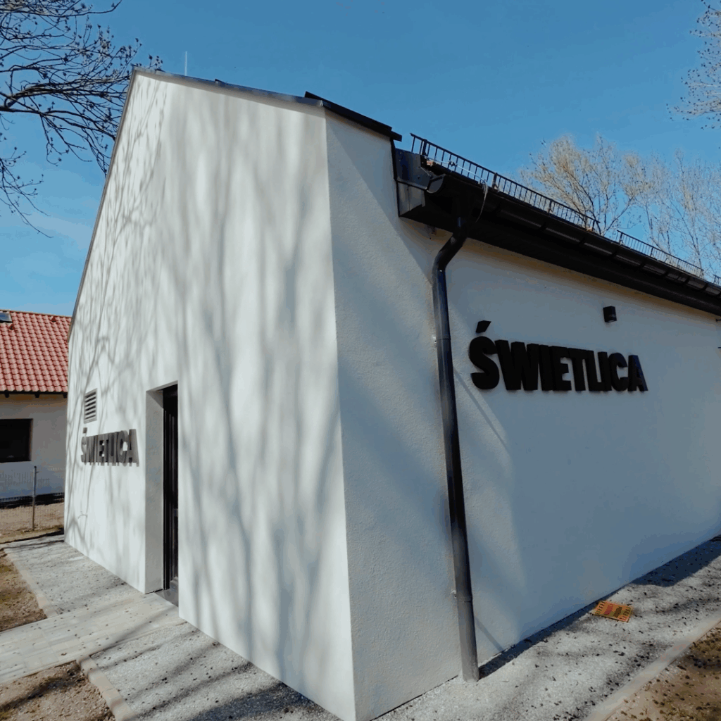 Świetlica wiejska w Sulęcinie - realizacja ECA DESIGN GW