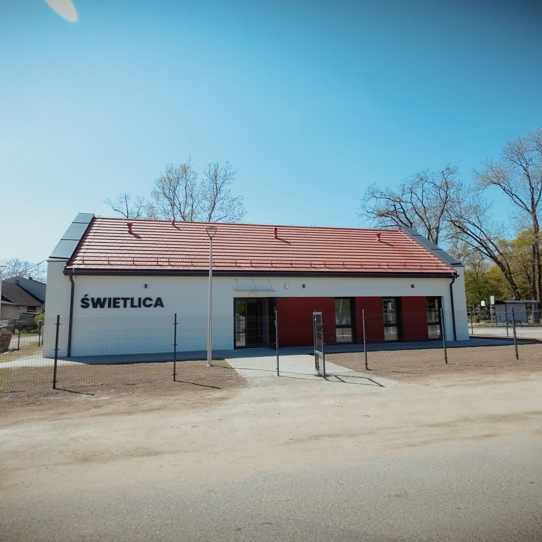 Świetlica wiejska w Grodziszowie - realizacja ECA DESIGN GW