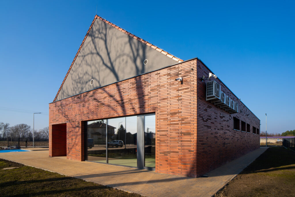 Remiza Ochotniczej Straży Pożarnej w Węgrach - realizacja ECA DESIGN GW