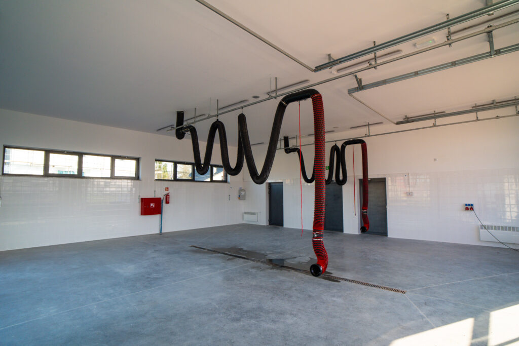 Remiza Ochotniczej Straży Pożarnej w Węgrach - realizacja ECA DESIGN GW