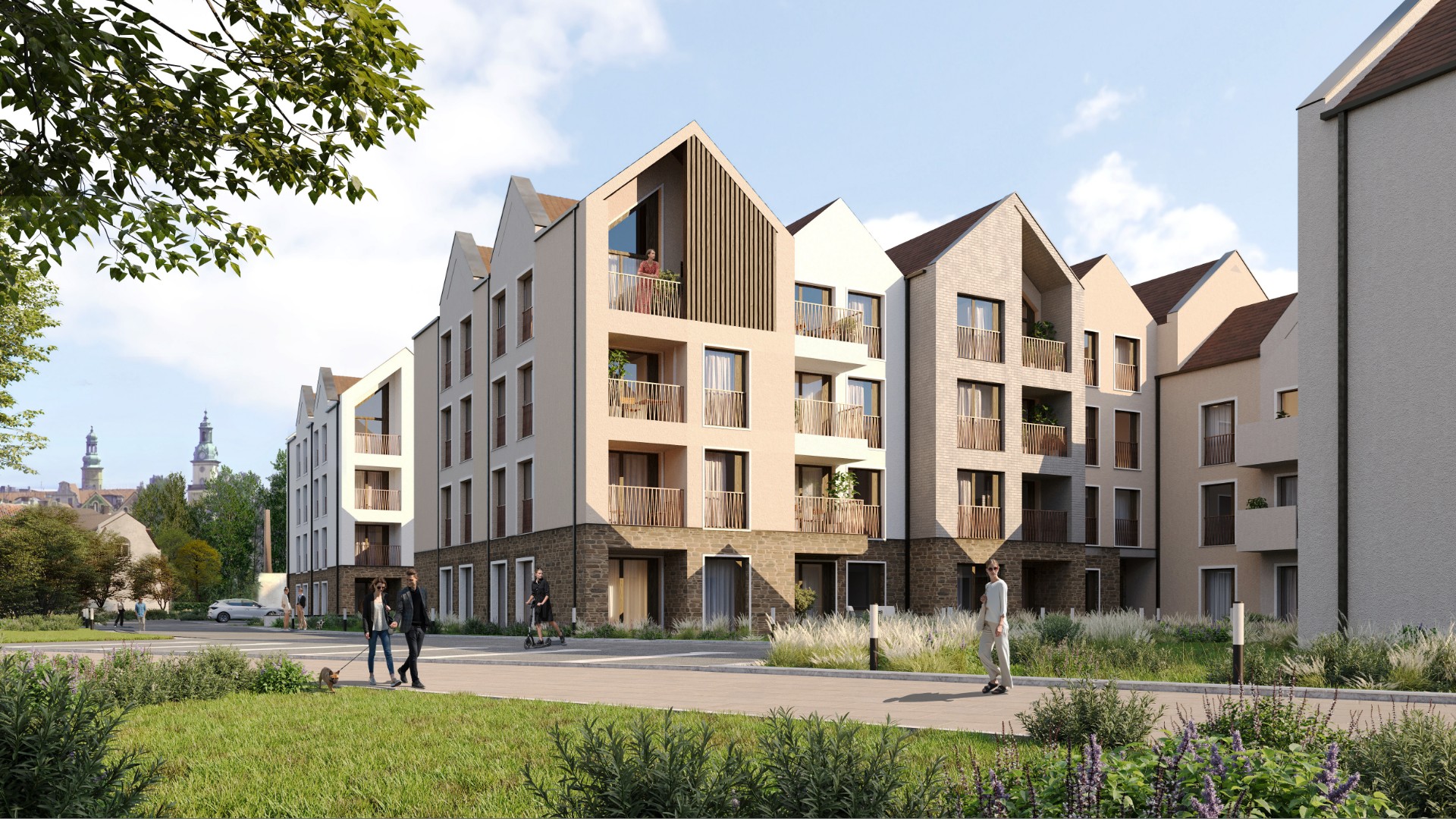 Osiedle Sudetia w Jeleniej Górze - realizacja ECA DESIGN GW